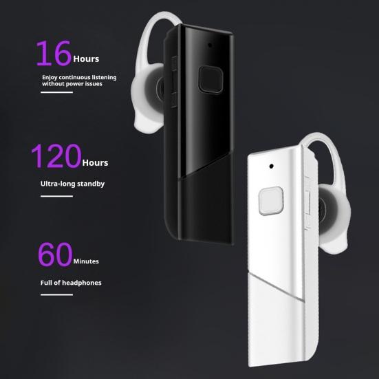 Wireless Earphone Bluetooth-compatible 5 Waterproof Ergonomic Noise Canceling Business Sports Running Earbuds Headphone Earpiece