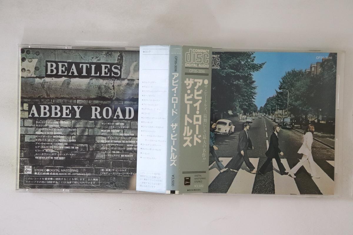 

CD BEATLES - Abbey Road CP353016 TOSHIBA 1984 Japan Obi Rock Used