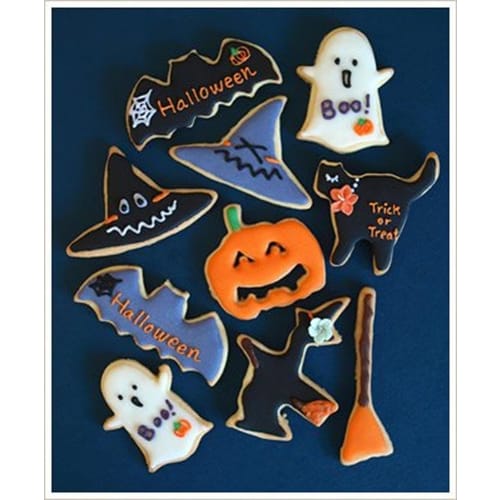 Endo Takashi Shoten 18-8 Stainless Steel Cookie Cutter, Halloween, 3-Piece Set