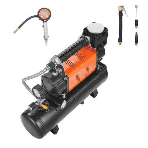 VEVOR 12V Heavy Duty Air Compressor with 6L Tank Kit, 6.35 CFM Portable Tire Inflator