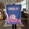 1PC Among Us Patterned Flannel Blanket Suitable For All Seasons for Home Decor Warmth and Comfort Gifts Holiday Present