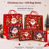 Christmas Paper Gift Box Set 1 Pack Durable Xmas Favor Packing Containers for Holiday Party Gifts Home Decoration