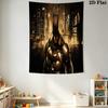 Batman Logo Minimalist Design Threepiece Set 1 Duvet Cover 2 Pillowcase Without Core Bedding Set Christmas Birthday Gift