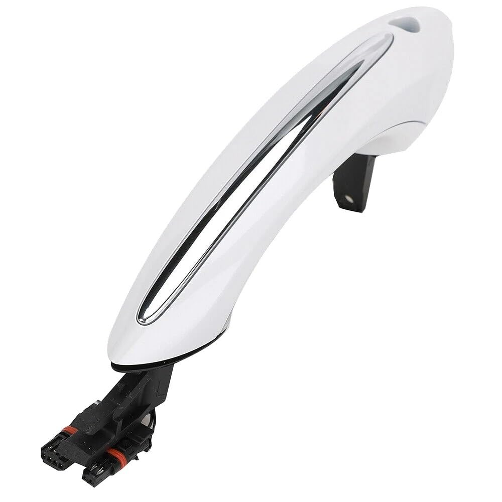 4X White Outer Exterior Comfort Access Door Handleset for BMW 5 6 7 Series