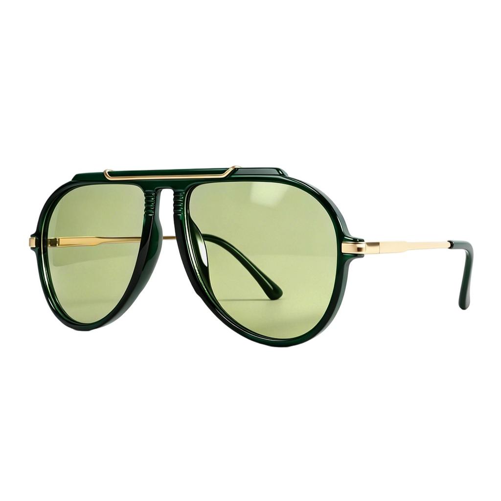 Personalized box sunglasses, new European and American retro fashion trendy driving UV-proof sunglasses