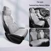 Fashion Edition 2025 Dolphin Car Seat Cushion, 420km Model, Suede Saddle Pad Half-Cover.