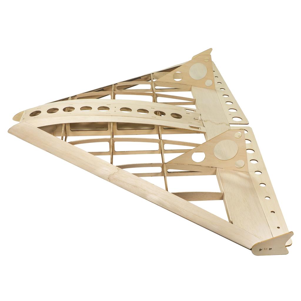 Remote Control Glider Kit Wooden 1000mm Wingspan Remote Control Airplane KIT Version