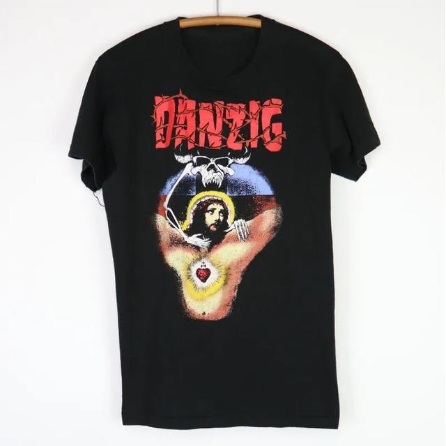 Camiseta Danzig Skull Jesus Sacred Heart