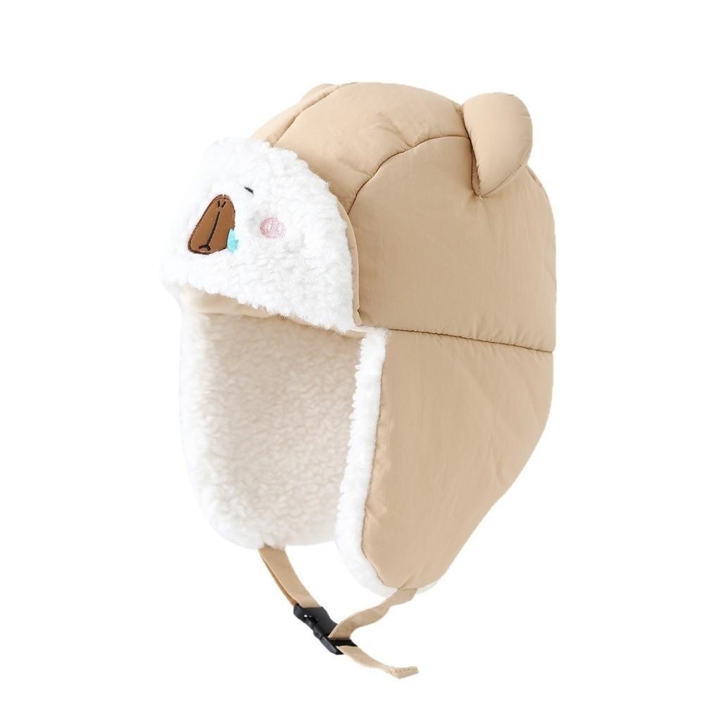 Cartoon Bears Kid Outdoor Caps Adjustable Size Children Pull-over Hat Travel Use