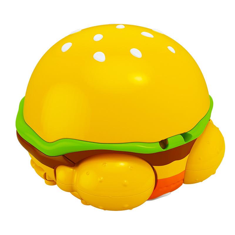 Hamburger And French Fries Keychain With Transforming Design For Kids And Collectors Burger