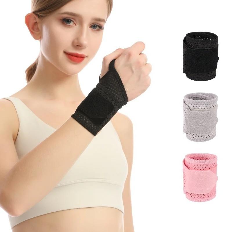 Breathable Mesh Wrist Support Joint Pain & Sprain Protection Chronic Overuse Wrist Support Wrap-Around Compression Sleeve
