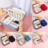 Minimalist Double Layer Jewelry Storage Box With Pu Leather For Home Organization