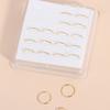10Mm Nose Ring Minimalist Style Simple Design Round Nose Ring Nose Ring Nose Piercing Jewelry