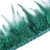 1Meter Natural Pheasant Chicken Feather Trims 10-15Cm Ribbon Sewing Feather For Craft Accessories Party Costume Plume Decoration