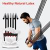 Chest Expander for Chest Arm Legs Shoulder Back Muscles Training, Chest Exerciser for Men with 5 Removable Ropes, Fitness Training Set for Pilates