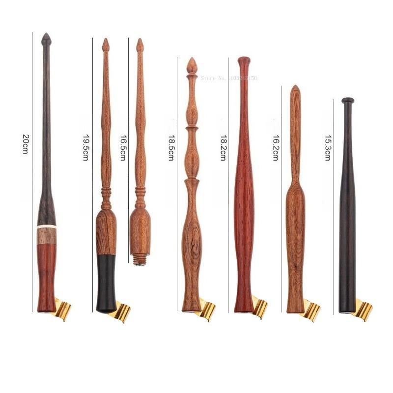 Solid Wood Dip Pen Barrel Dual-purpose Straight/slanted Rod Writing Supplies Student Art Comic Design English Writing Dip Pens