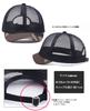 Short Brim Camouflage Umpire [Laquest] Cap, Brim, Cap, Mesh, Men's/Women's (Full Mesh, 4.5cm Brim)