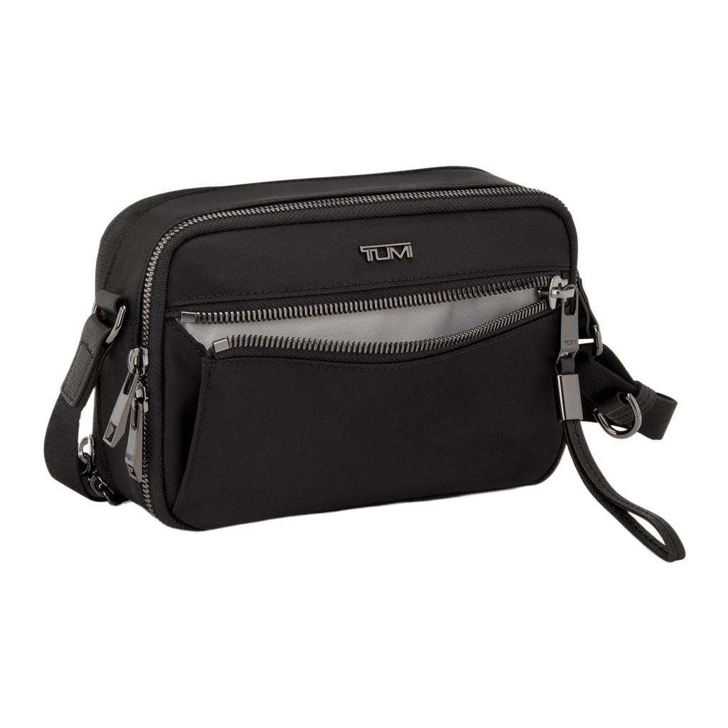 New TUMI Nylon Shoulder Bag, Crossbody Bag Women's Black 146580T522
