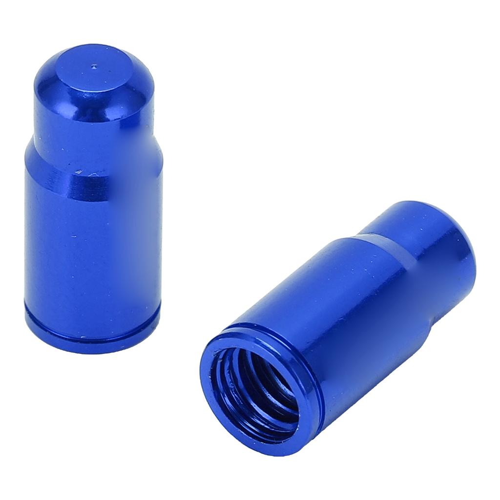 1 Paar Presta-Ventilkappen Fahrradventilabdeckung Aluminiumlegierung Fahrradreifenventilkappen Staubschutzkappen für