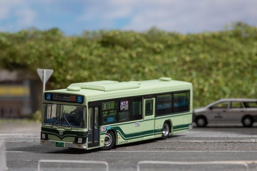 TOMYTEC The Bus Collection BusColle PLUS BP14 Kyoto City Transportation Bureau Diorama Supplies 338581