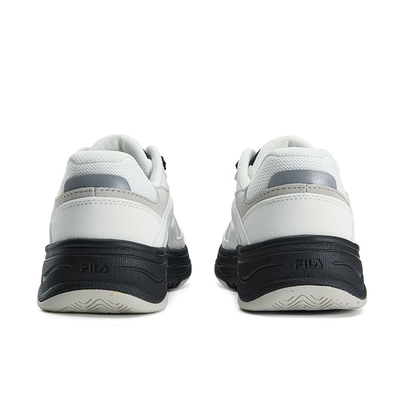 FILA VIBE Abrasion Resistant Lightweight Breathable Low top Skateboard Shoes Women's Coconut Milk White/Champagne Brown F12W623210FCP
