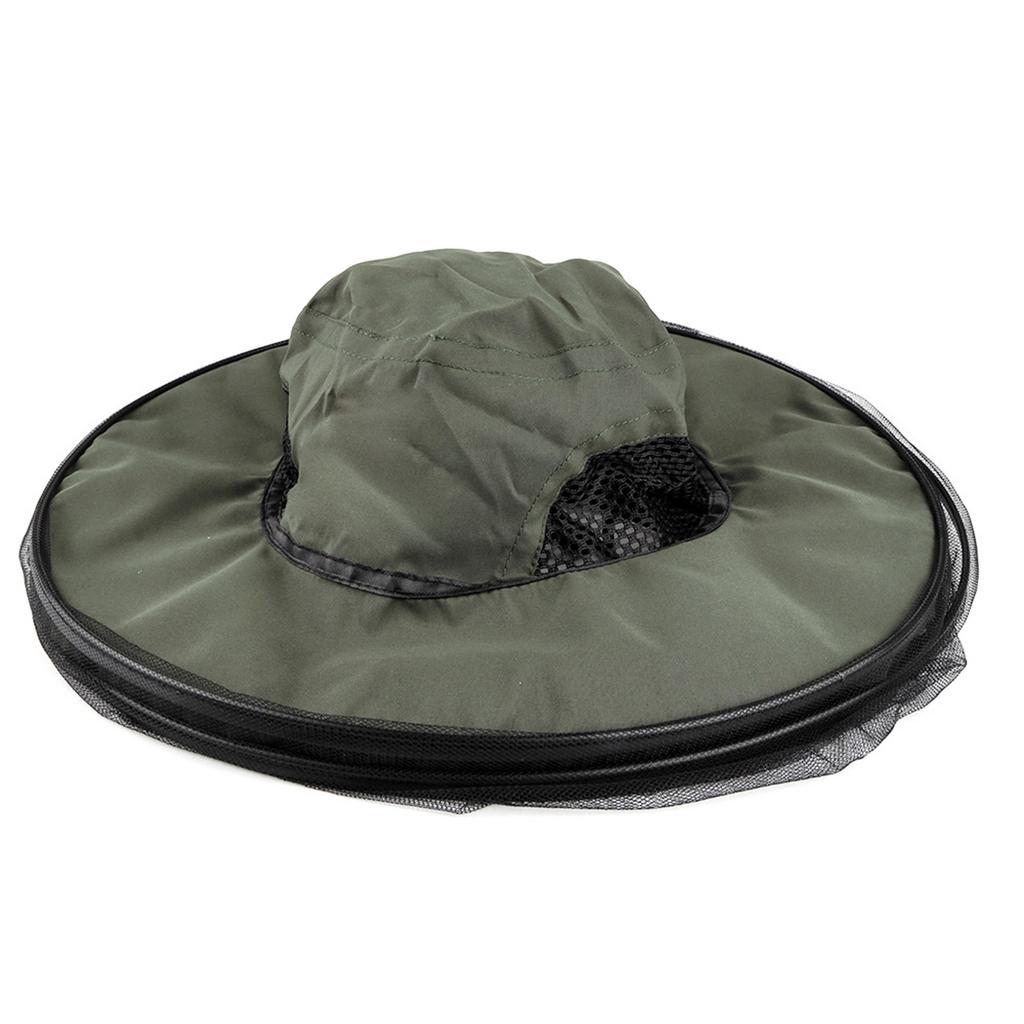 Mosquito Repellent Hat Beekeeping Cap Mesh Fishing Cap Bug Face Shield Insects Prevent Neck Head Cover Face Guard