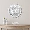 Farmhouse Style Wooden Wall Acrylic Mirror Wall Sticker Wall Decoration