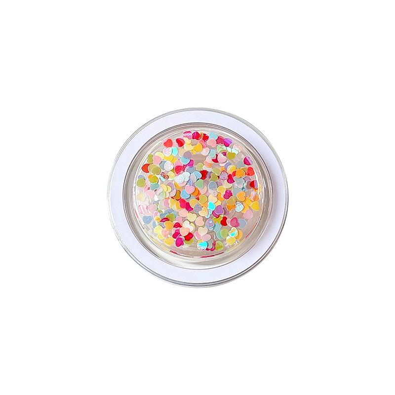 Color Sequined Mobile Phone Airbag Holder Magnetic Suction Magsafe Retractable Small Fresh Women'S Ring