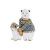 Fashion Polar Bear Animal Cute Little Bear Fashion High-end Women's Accessories Brooch