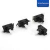 12MM Round Momentary Push Button Switch, Non-Locking/Self-Resetting & Self-Locking