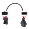 Easy Installation OBD2 Diagnostic Cable 10 Pin Interfaces for Fast and Accurate Vehicle Maintenance Fault Code Clearing