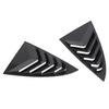 2Pcs Car Rear Window Shutter Cover Trim Stylish Look Window Louver Side Vent Trim Replacement for     2023 and Later