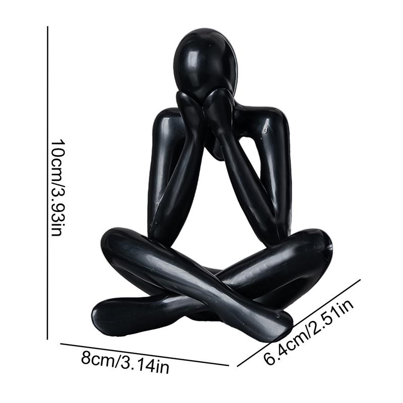Denker Abstracte Standbeelden Sculpturen Figuur Woonkamer Huisdecoratie Bureau Ornamenten
