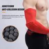 1Pcs Basquete Cotoveleira Protetora de Cotovelo de Espuma de Favo de Mel Manga Elástica Aquecedor de Braço para Homens Mulheres Voleibol Cotoveleira Suporte