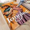 Disne Movie Tangled Rapunzel Princess Area Rug,Carpet for Home Living Room Bedroom Sofa Doormat Kitchen Decor Non-slip Floor Mat