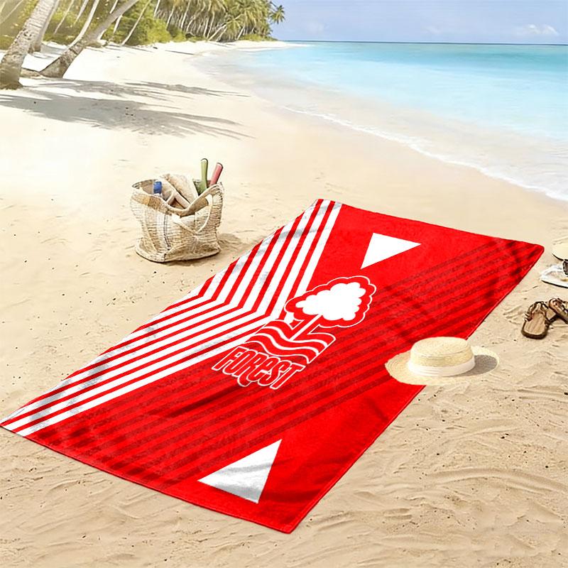 Forest Beach Towel, Large Soft Quick Dry Towel for Beach Camping Swimming