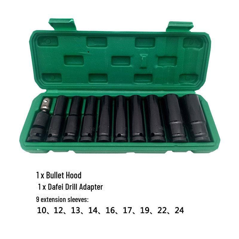 

Набор из 11 электрических телескопических головок для ремонта автомобиля