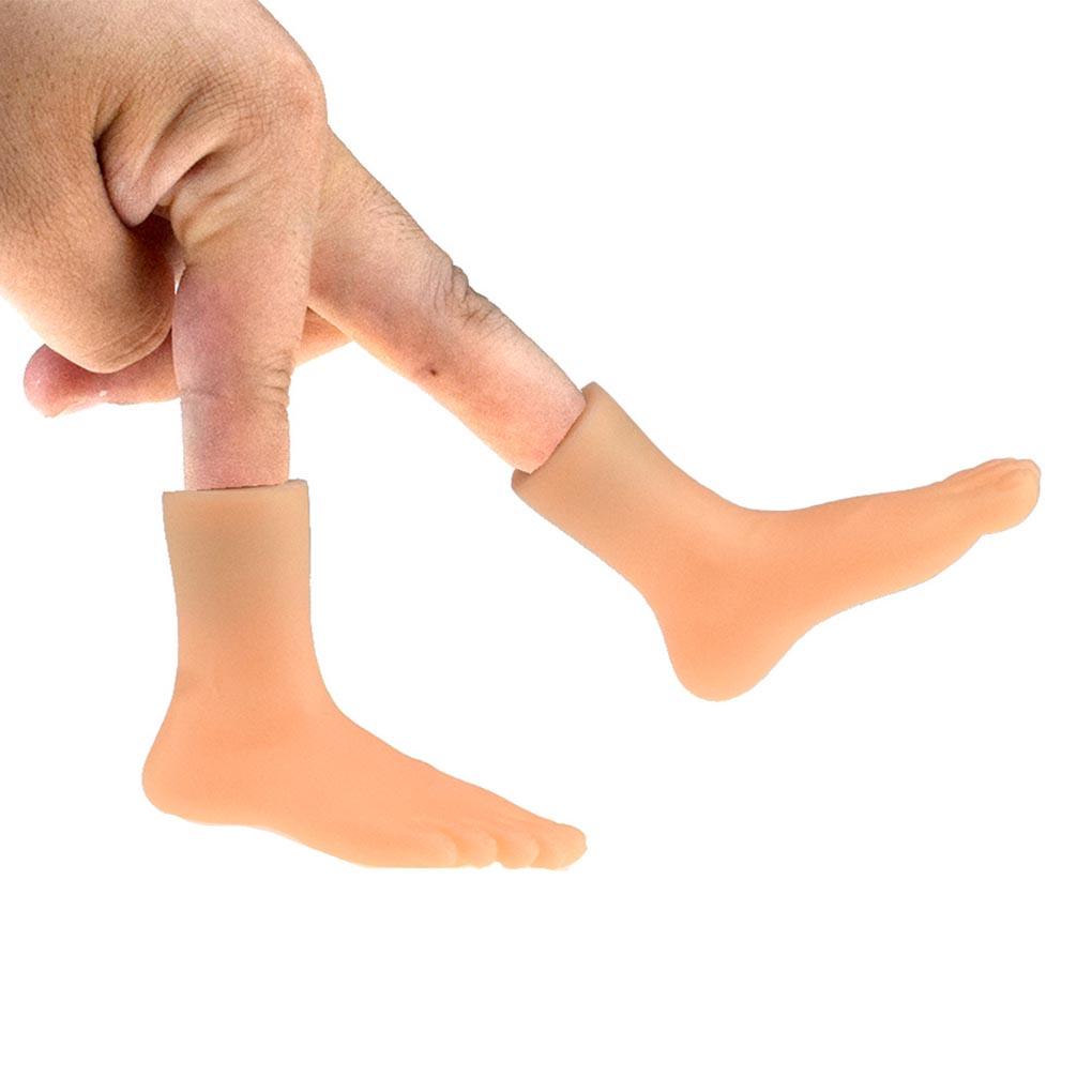 2pcs Cartoon Fingertip Toy Children Adults PVC Plastic Fingertip Puppet Party Prop
