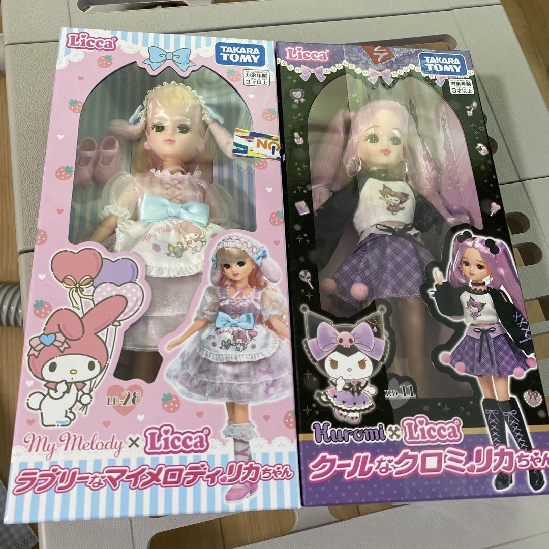 

[USED] Licca-chan My Melody Kuromi Cool Kuromi Lovely My Melody