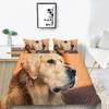 Animal Dog 3D Print A Dog Sleeping On Its Stomach Duvet Cover Design Lovely Pet Dog For Children Women Men Bedroom Decorations