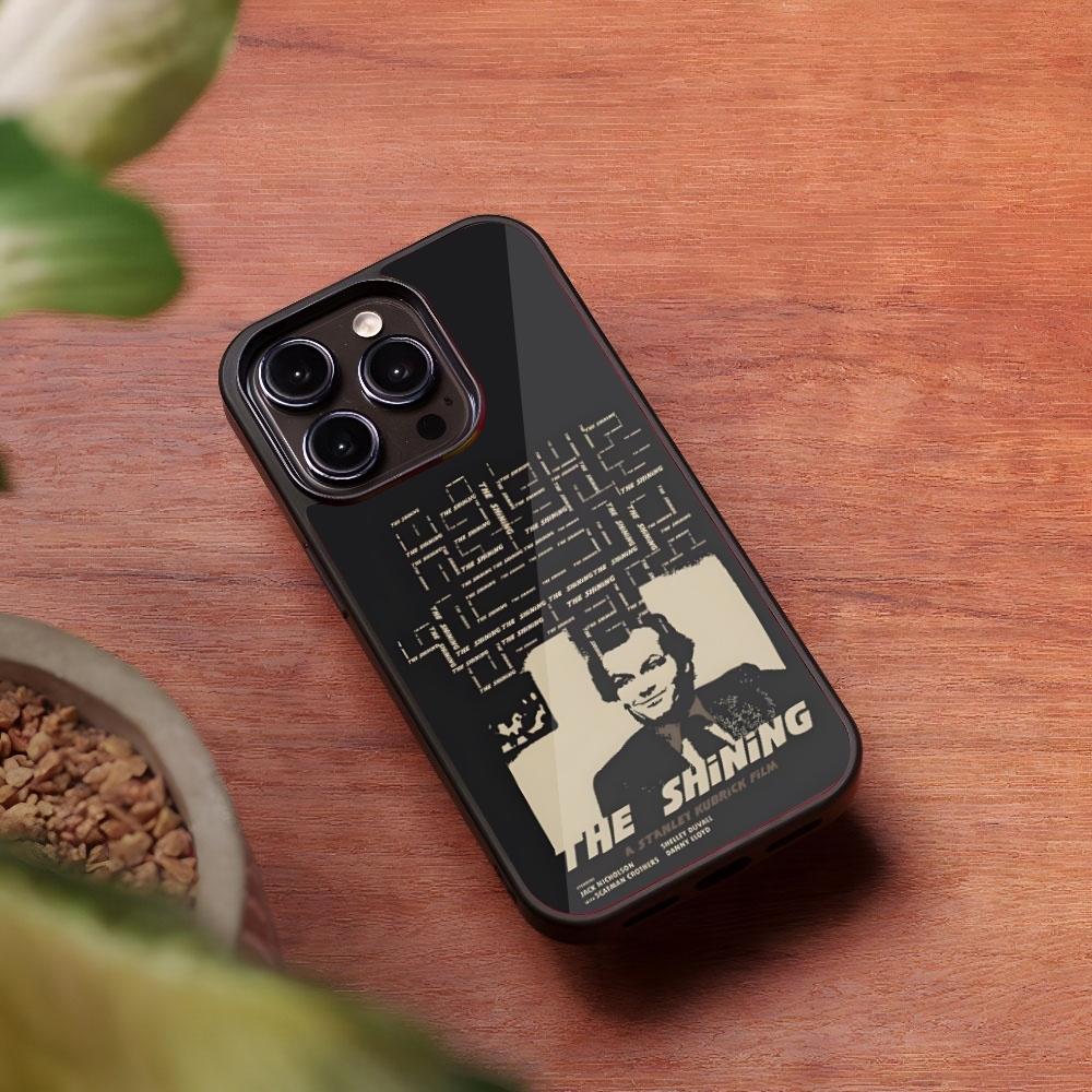 

The Shining Stanley Kubrick Movie Phone Case for Iphone 16 15 14 13 Pro Max 12 11 Mini 7 8 Plus Se Xr X Xs Fundas Shell PC+TPU C iphone 12