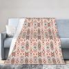 Warm Soft Blanket Children Decorative Bohemian  pattern Bedding Throws  Flannel Bedspread For Couch Chair Graphic Sofa Bed Cover