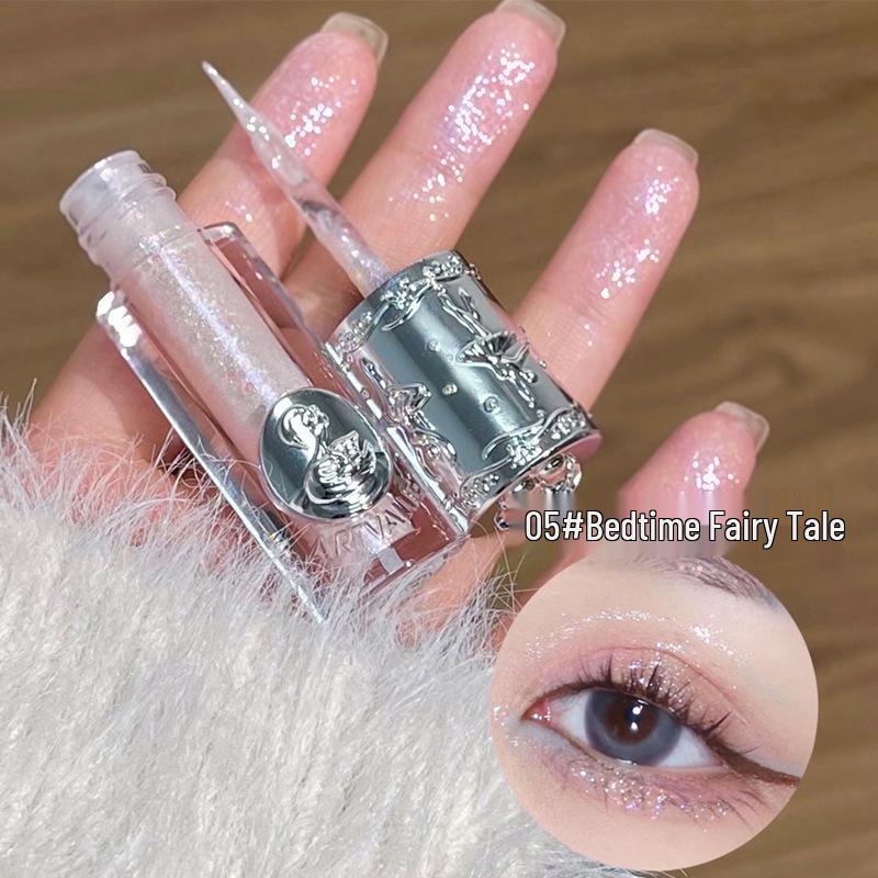 Art Value Balletism Flüssiger Schimmer-Lidschatten & Highlighter - Langanhaltender irisierender Aufheller für unter den Augen