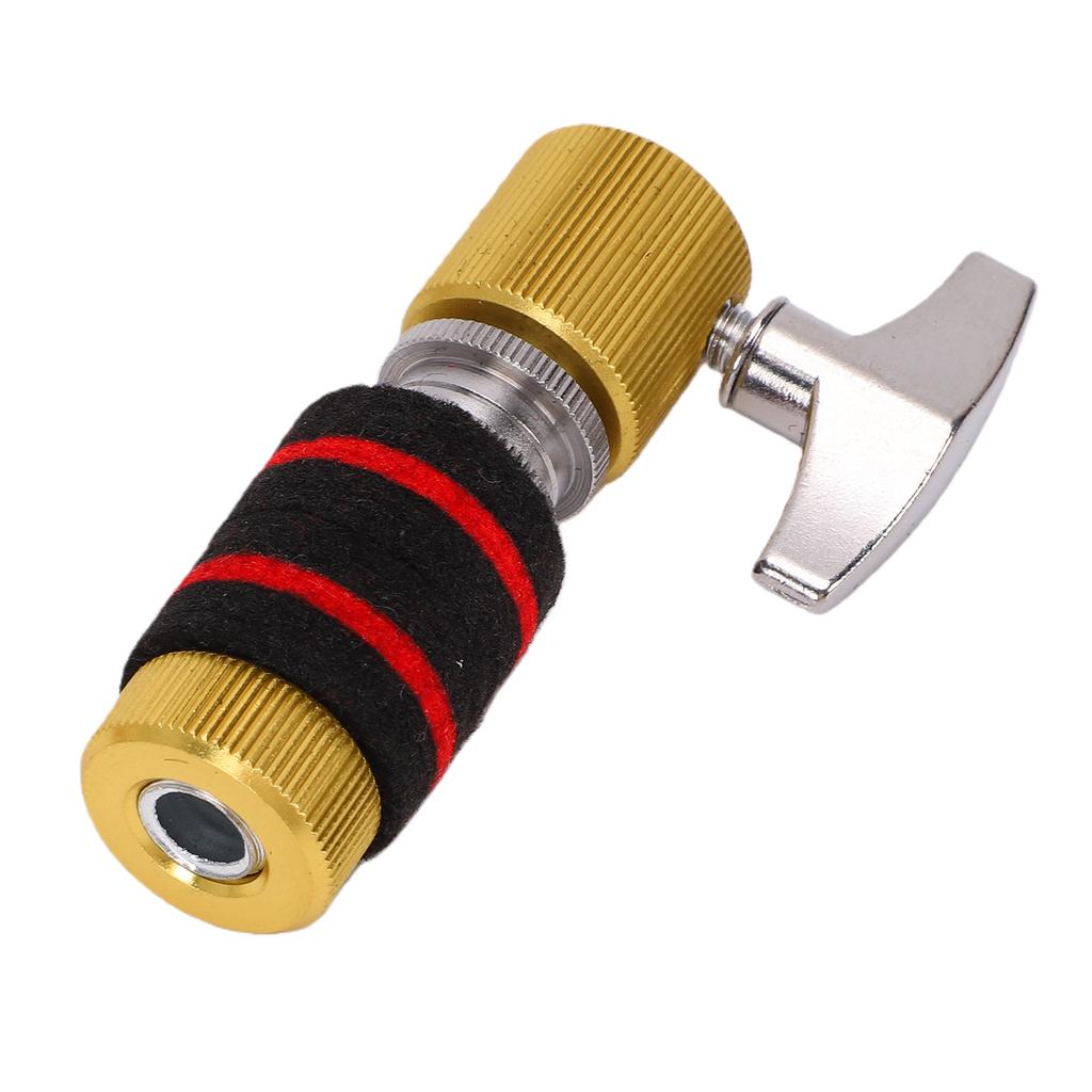 Hi Hat Clutch for 7mm Rod Alloy Jazz Drum Clutch Musical Instrument Accessory Red Black Felt
