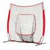 Baseball Practice Net Portable Hitting Freestanding for Backyard