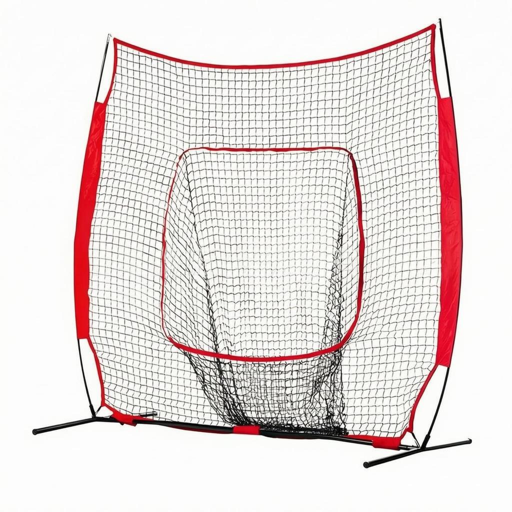 Baseball Practice Net Portable Hitting Freestanding for Backyard