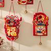 Cartoon 2025 New Year Lucky Pendant Fu Character Hanging Ornament  Living Room Decoration