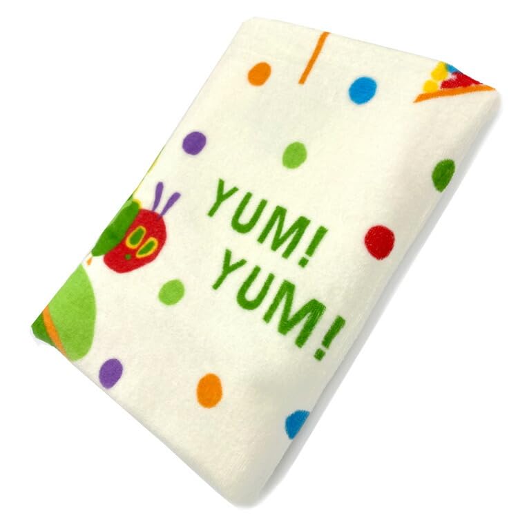 Hayashi Very Hungry Bath Yum Character Bath Swimming Towel "The Caterpillar" Towel, Yum, 061755, Towel, Towel,