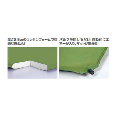 Captain S Tag Inflating Mat leiSure Sheet Green Ub3016