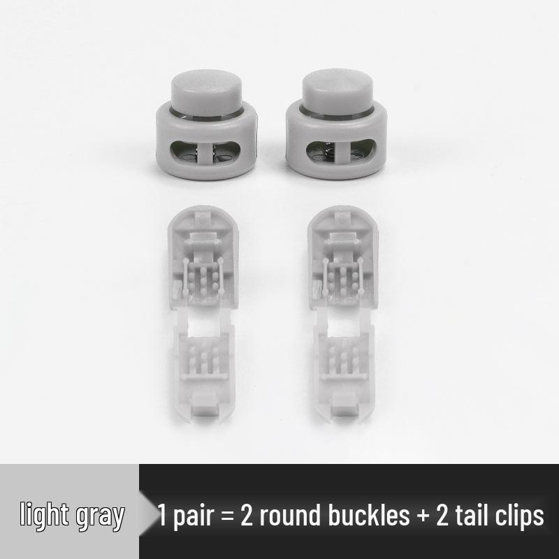 No-Tie Elastic Shoelace Buckle for Adults & Kids - Sport & Mountaineering Pair